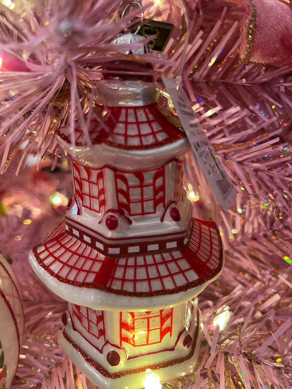 Thumbnail: Chinoiserie, Eclectic "Grandmillennial" Holiday Ornaments