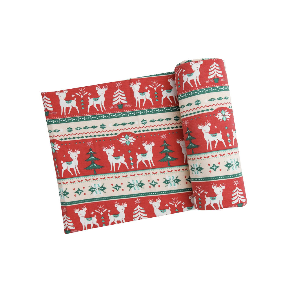 Thumbnail: Angel Dear Vintage Deer Fair Isle Collection: nb to 8
