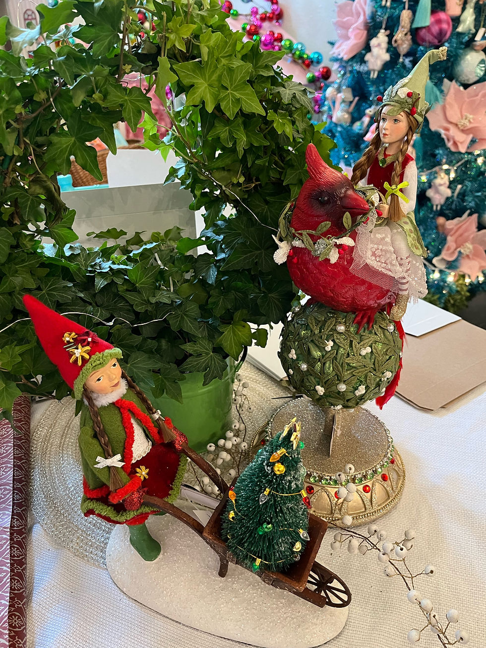 Thumbnail: Fairy Gnomes and Jackalope Woodland Collectibles Katherines Collection