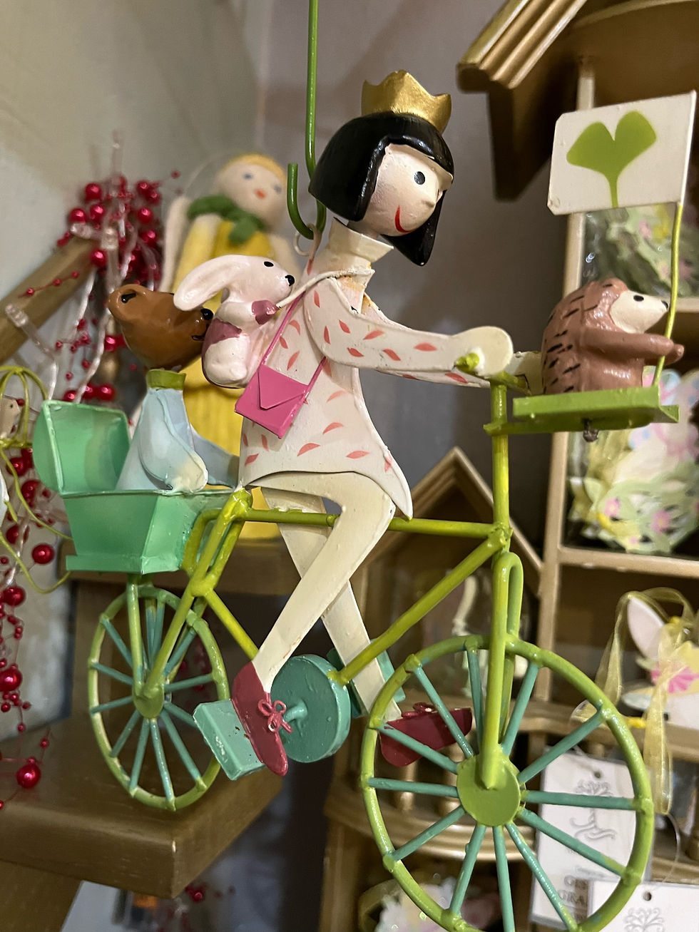 Thumbnail: Triplette Flying Bike Mobiles by L'Oiseau Bateau