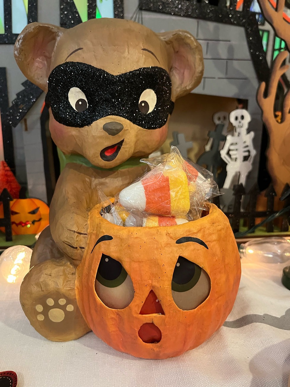 Halloween Surprise Bear: Bethany Lowe Designs