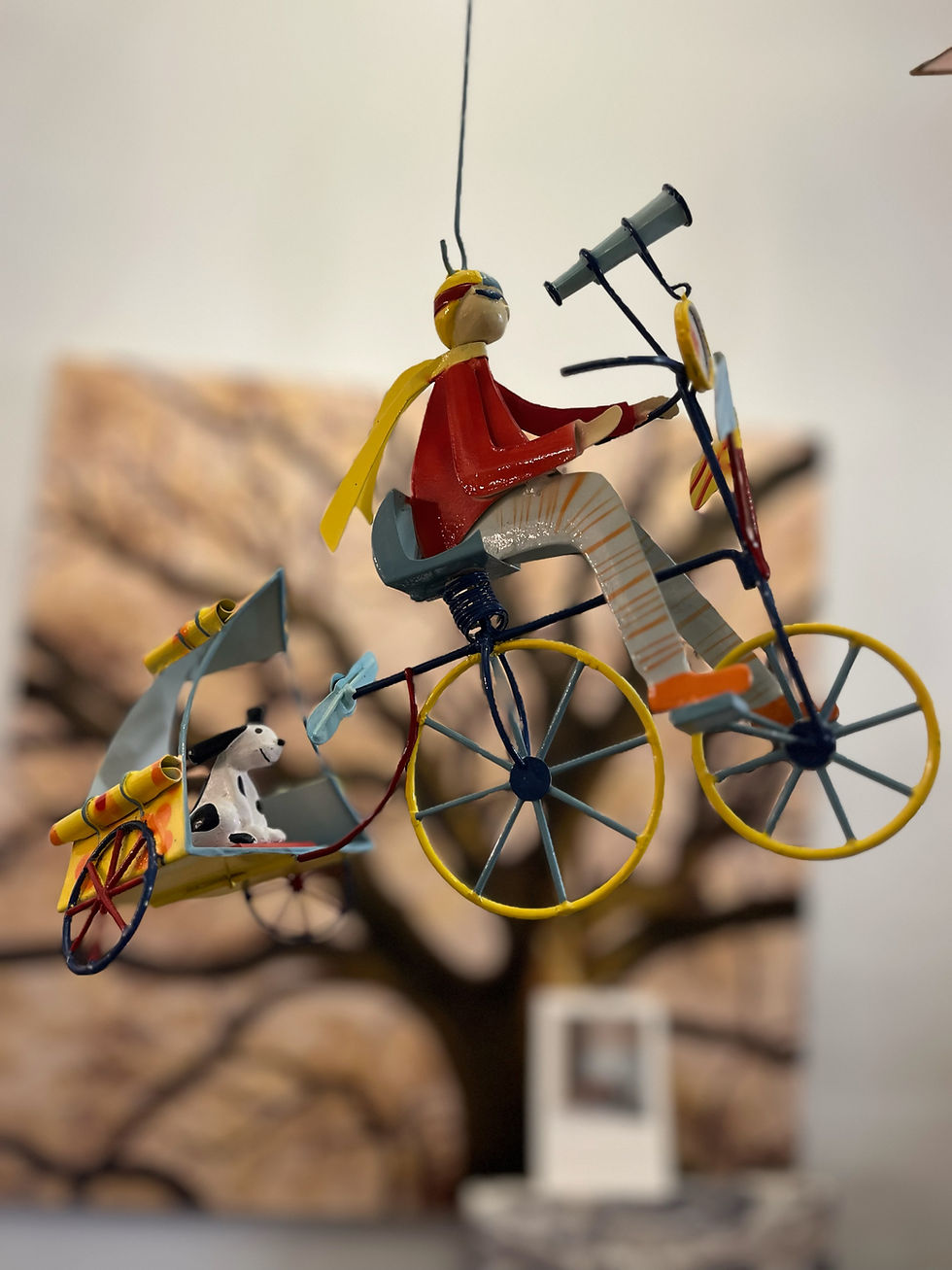 Thumbnail: Triplette Flying Bike Mobiles by L'Oiseau Bateau