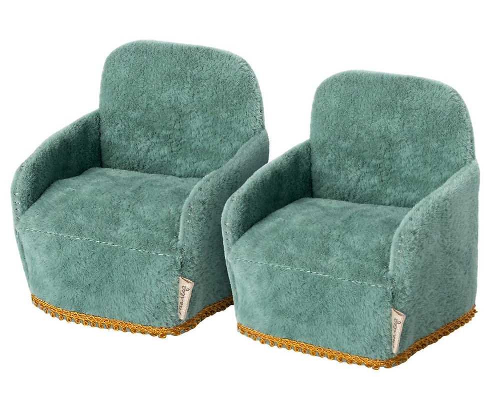 Thumbnail: Maileg Cloth and Velvet Chairs 2025
