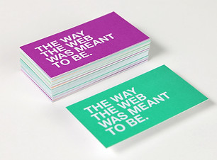 Stacked Business Cards