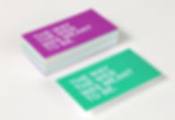 Stacked Business Cards