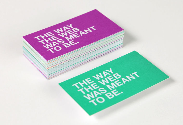 Colorful Business Cards