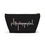 Thumbnail: Fuknomenal - Makeup Pouch w T-bottom -  large - Black