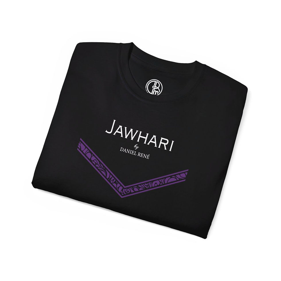 Thumbnail: Daniel René - Jawhari - Unisex Ultra Cotton Tee - BLACK