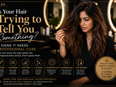 Is Your Hair Trying to Tell You Something? 7 Signs It Needs Professional Care
