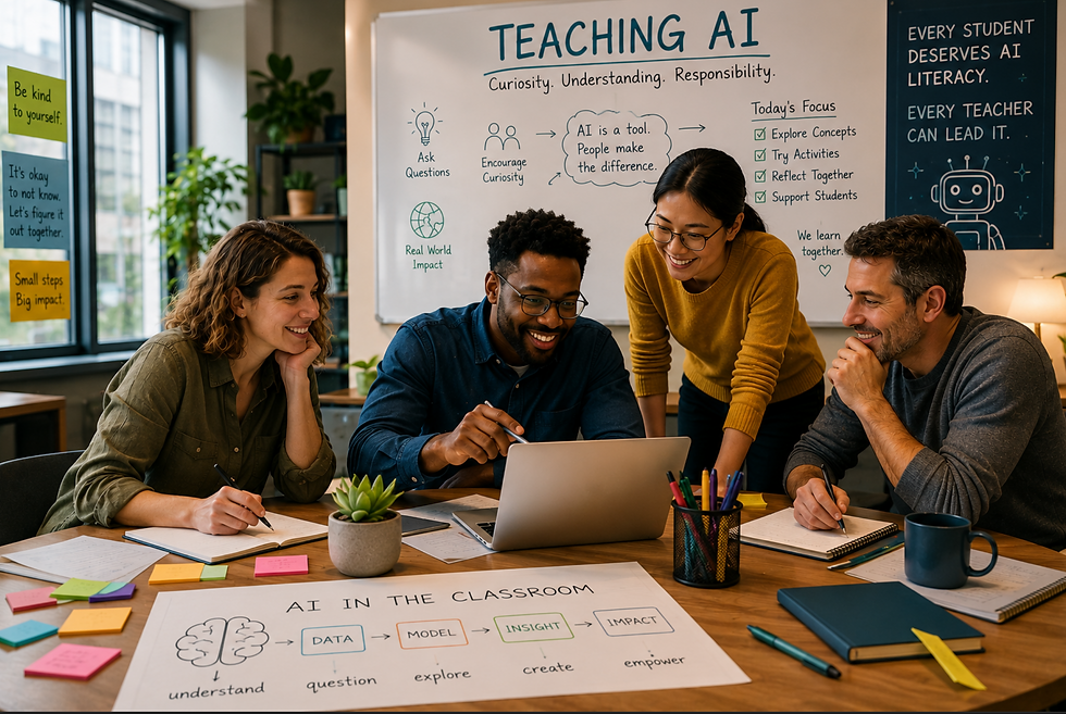New to Teaching AI? Simple Teacher Friendly Overview of the Experience AI Program