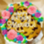 9" cookie cake