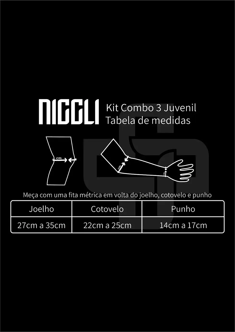 Miniatura: Kit de Proteção M Niggli - COMBO 3 JUVENIL