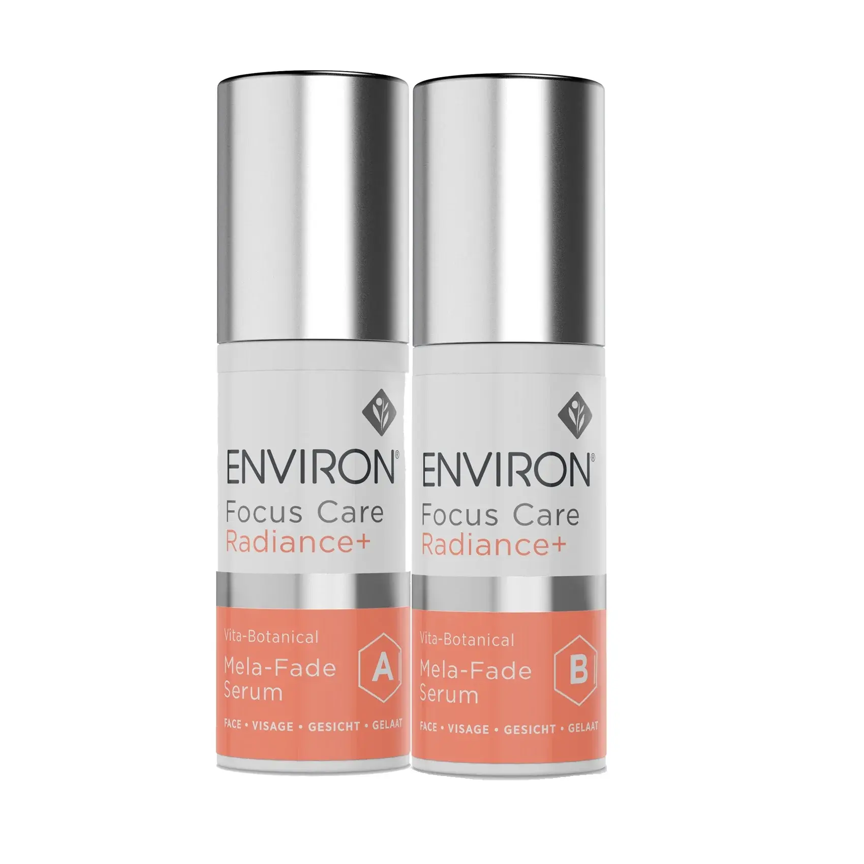 Focus Care Radiance+ Vita-Botanical Mela-Fade Serum System A+B