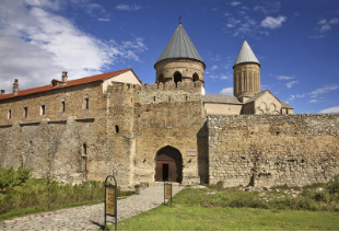 old fortified monastery