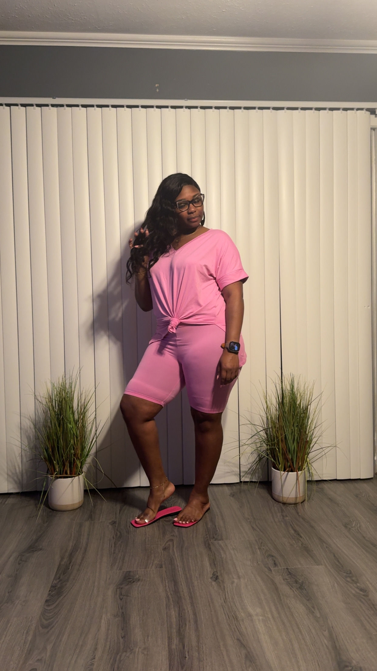 Slit side short sets