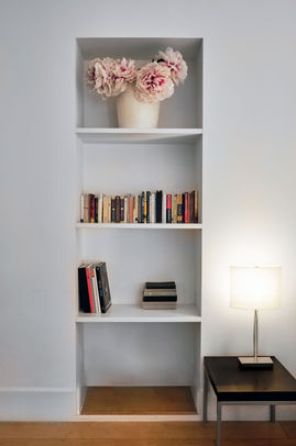 piccola libreria in camera Antica locanda dei Mercanti a Milano 