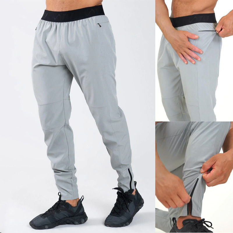 Thumbnail: Gym Wear Mens Gym Pants Fitted Gym Men Sports Running Training Jogger