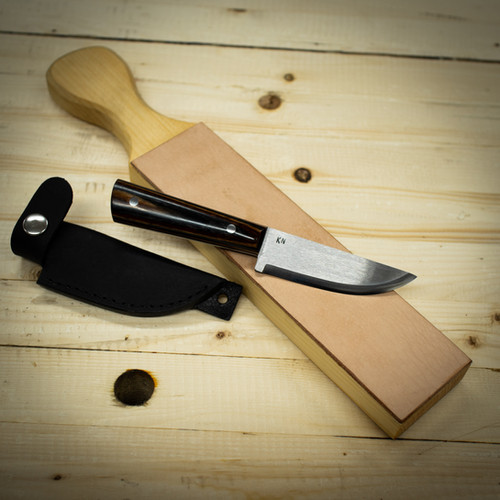 8" Leather Paddle Strop KN KNIVES Kylenoseworthy