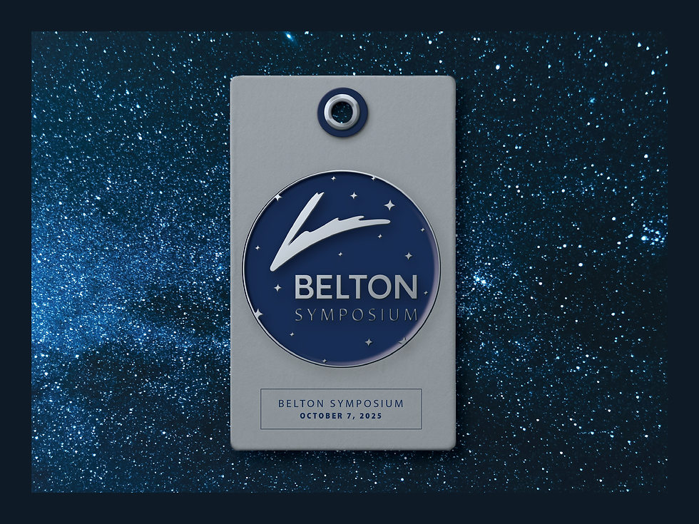 Logo Design & Enamel Pin Mockup for Symposium Event