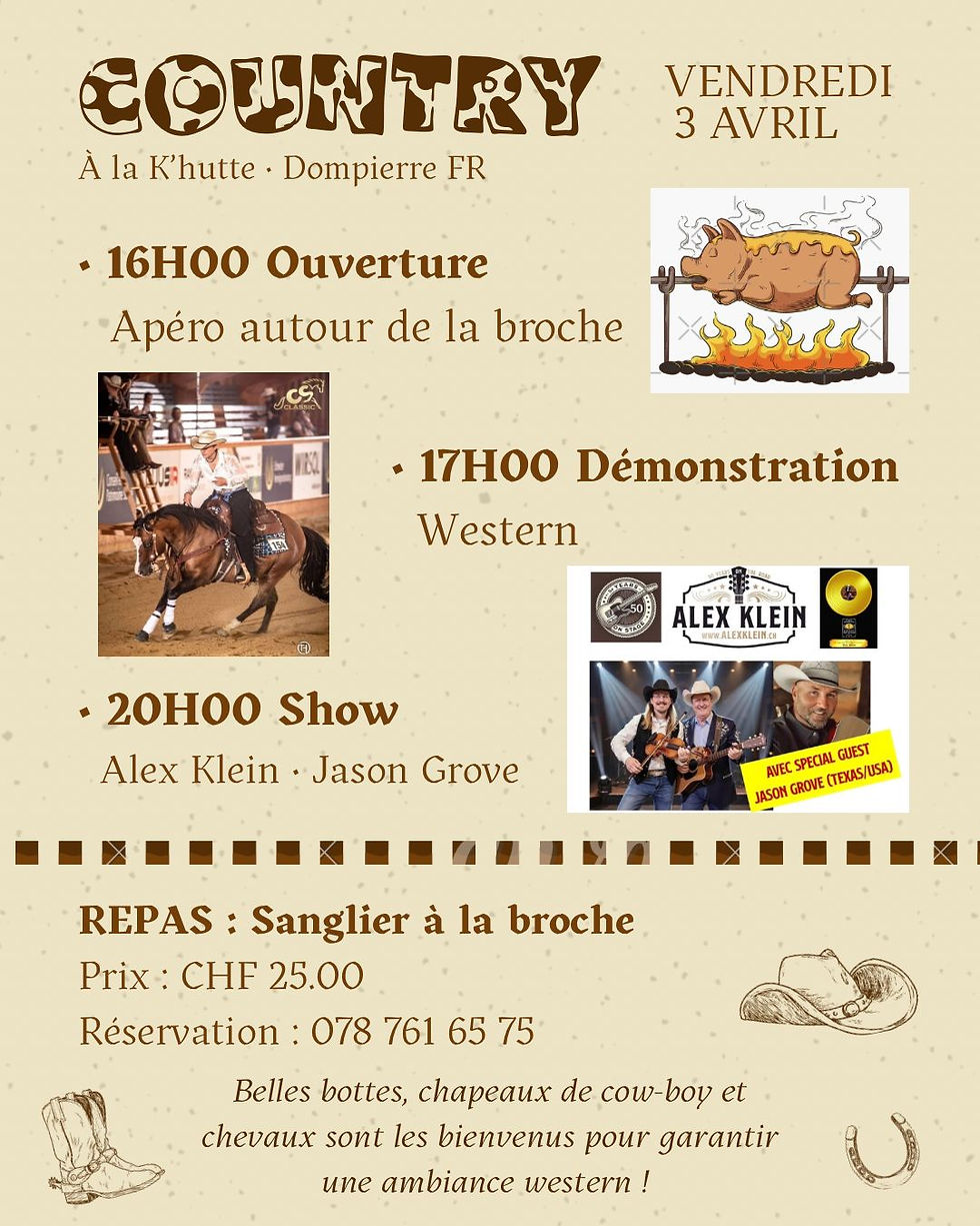 Journée / Soirée country 