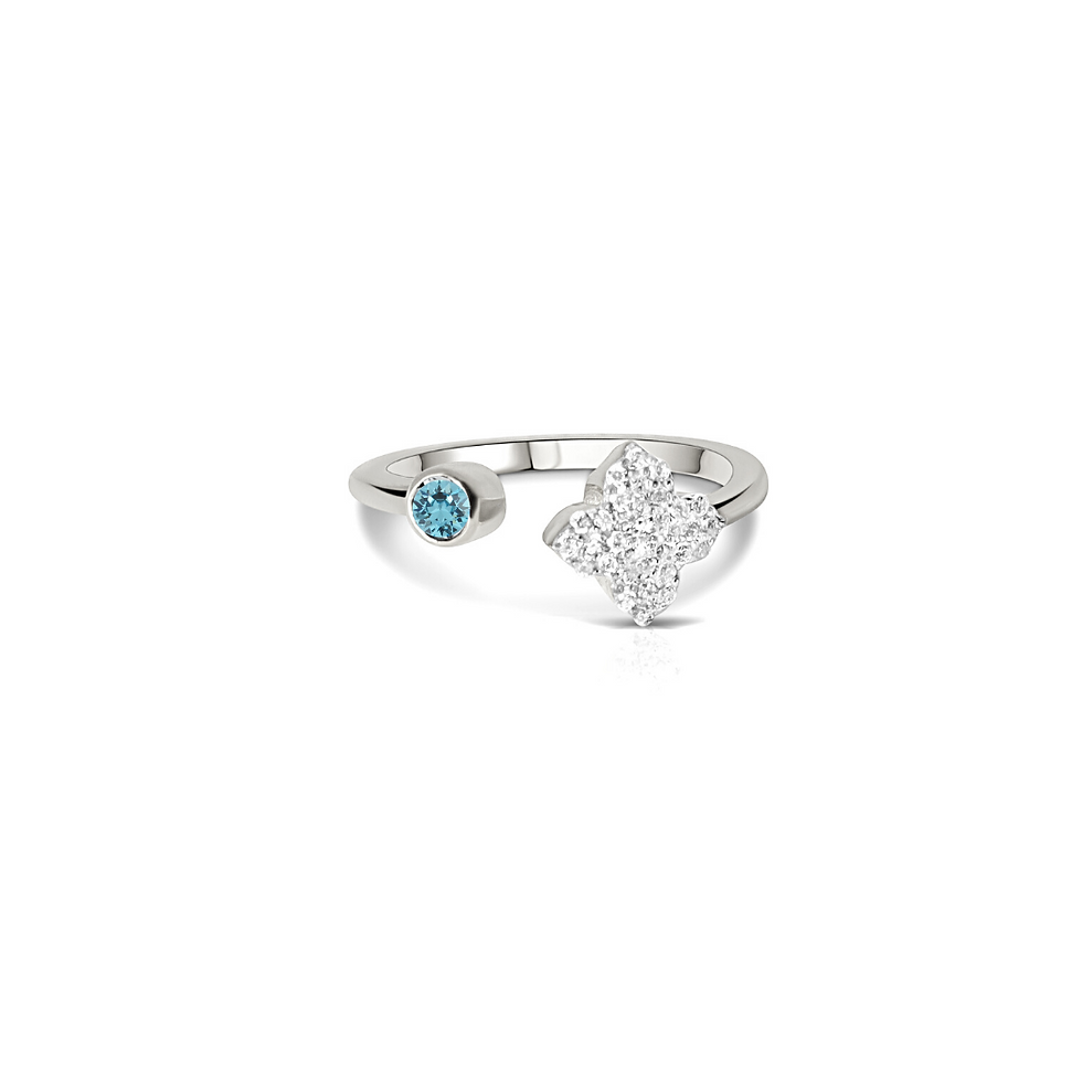 Saira Aquamarine Ring