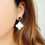 Thumbnail: Taj Green Onyx Earrings Gold