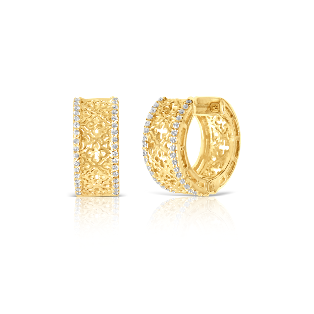 Grandeur Gold Hoops