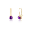 Thumbnail: Amaira Amethyst Hook Earrings