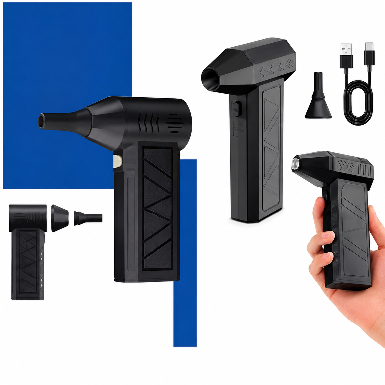 Soprador Mini Turbo Jet Portátil