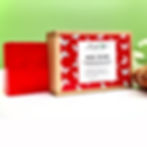 An image of the TwachaKalp red wine soap for men and women and its box cover.