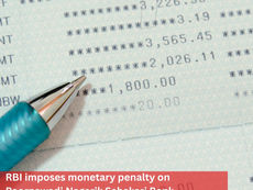RBI imposes monetary penalty on Poornawadi Nagarik Sahakari Bank Maryadit