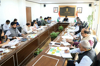 Shri Dharmendra Pradhan holds a meeting for G20 Summit going to be held in India in 2023