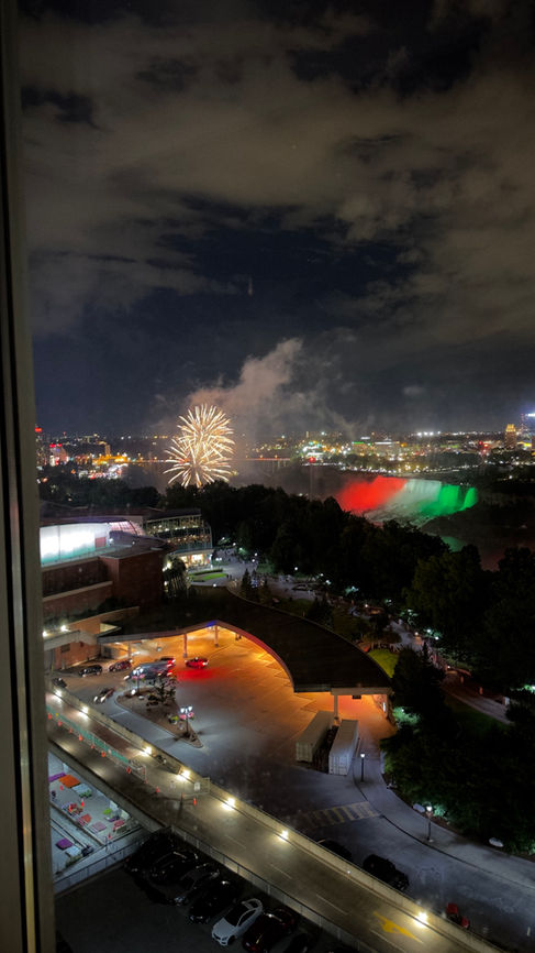 Niagara Falls Fireworks