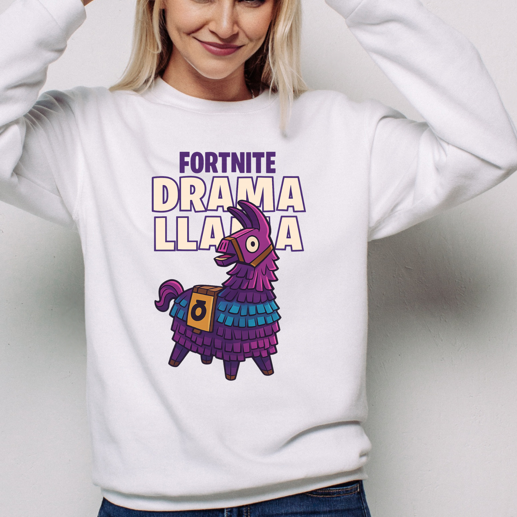 Fortnite Drama Llama Sweatshirt