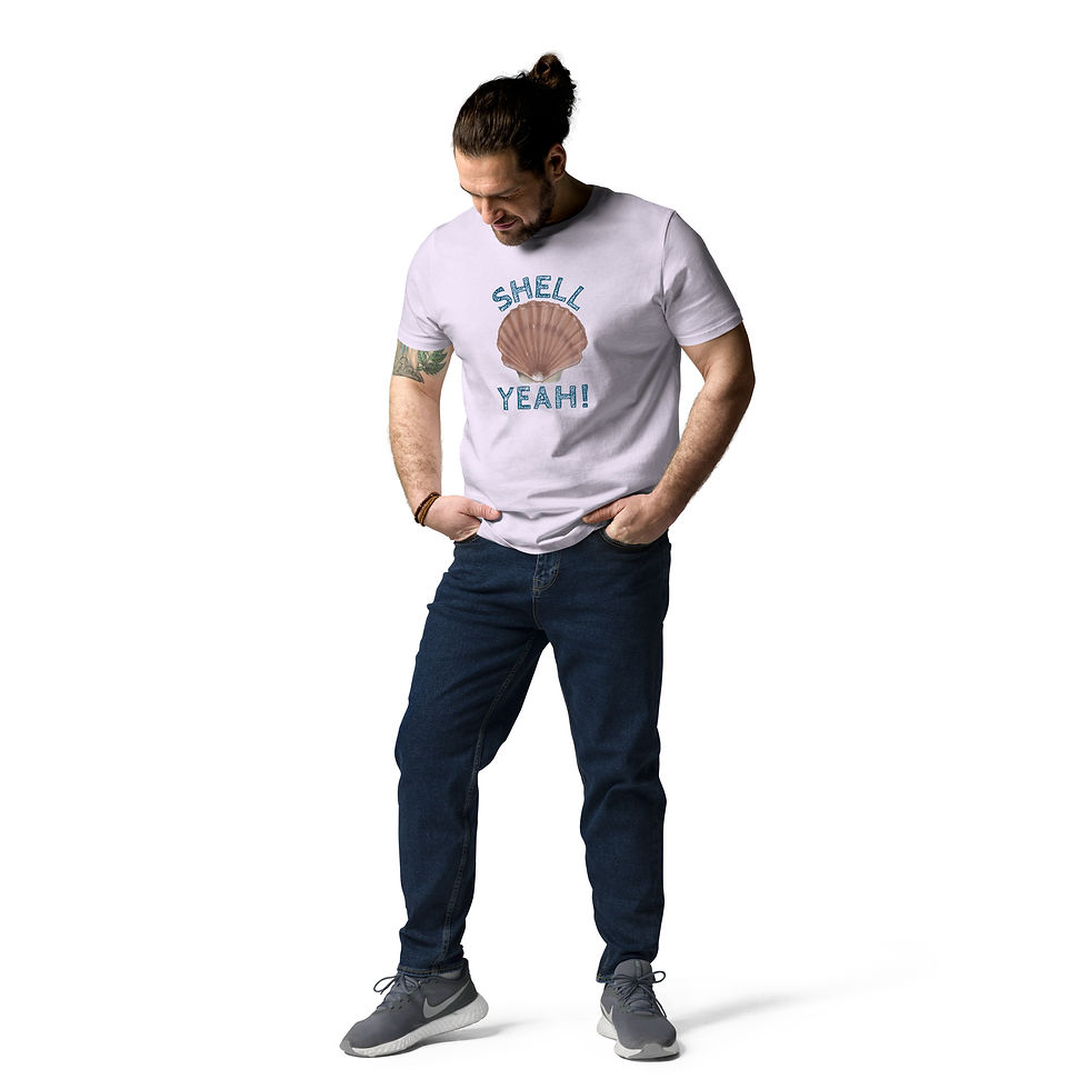 Thumbnail: Shell Yeah! Unisex organic cotton t-shirt