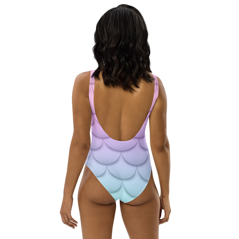Thumbnail: Cotton Candy Scales One-Piece Swimsuit