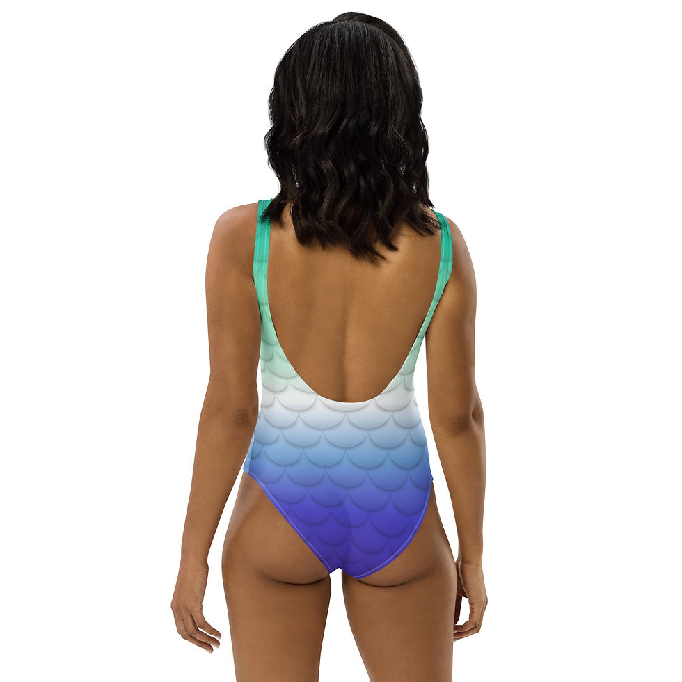 Thumbnail: Gay Scale One-Piece Swimsuit