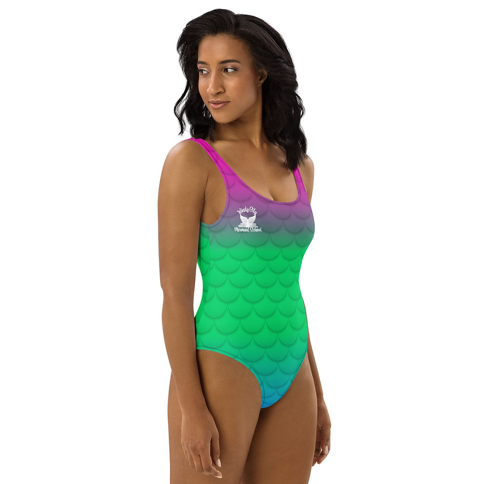 Thumbnail: Polysexual Scale One-Piece Swimsuit