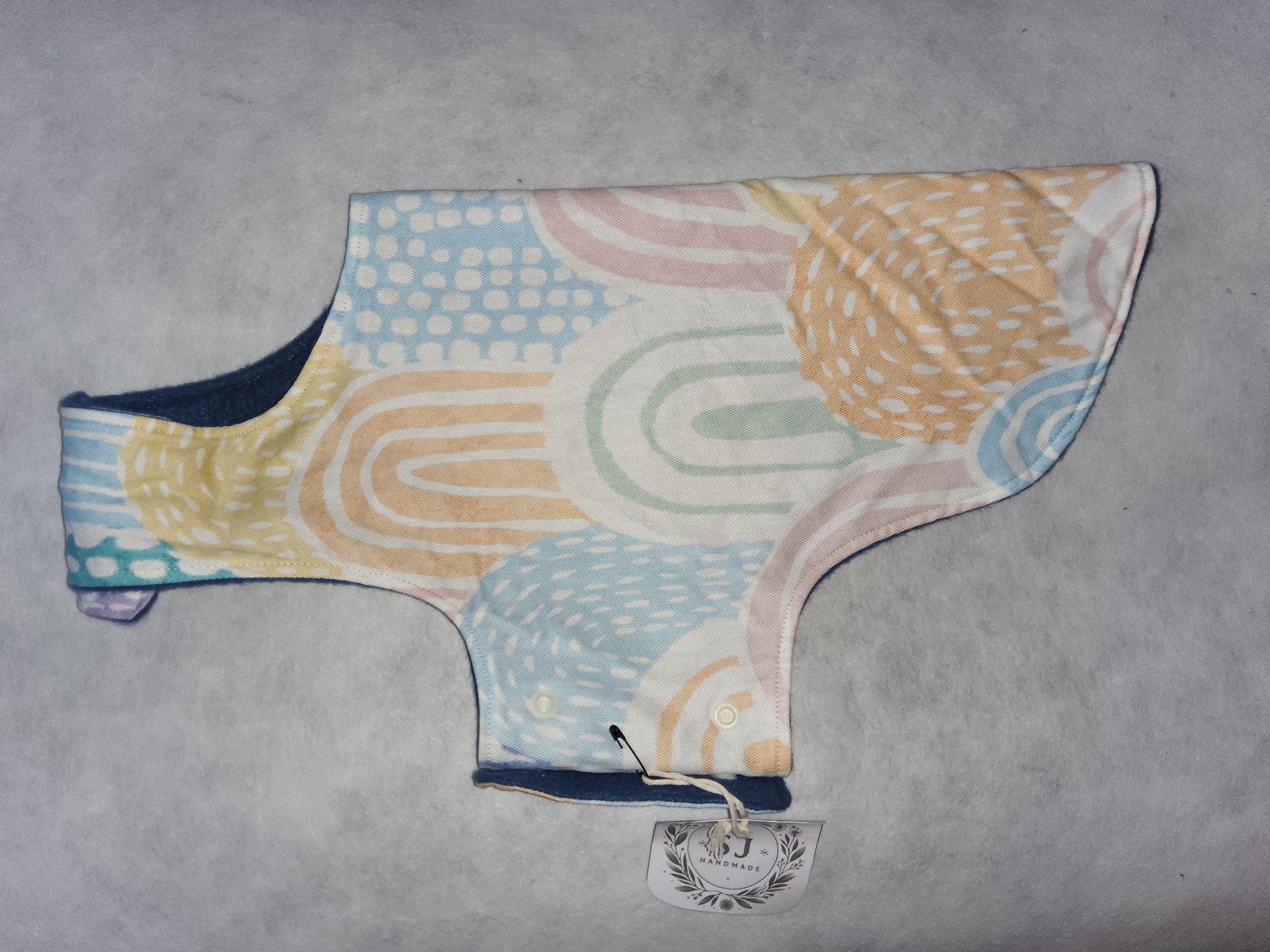 (S) - (Rainbows - Blue fleece)
