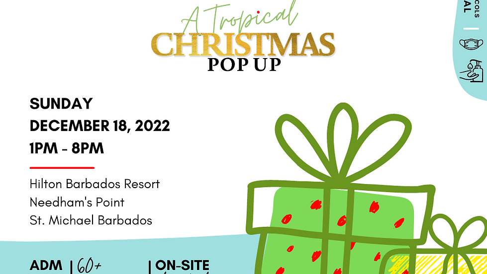 A Tropical Christmas Pop Up Registration Form (For Product Based vendors ONLY)