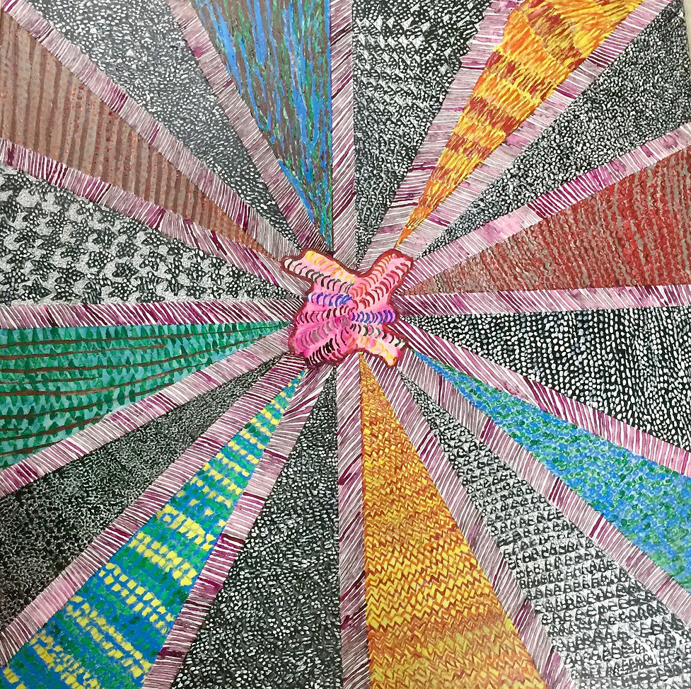 It All Starts From The Heart | Mixed Media