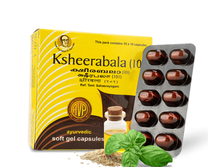 Ksheerabala 101 Ayurvedic Capsules - Joint Care Avarti Healing Formula, Uses, Dosage, Indications