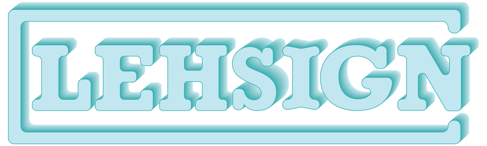 Lehsign Logo cyan