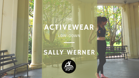 The Activewear low-down by Sally Werner - image of girl in activewear outside