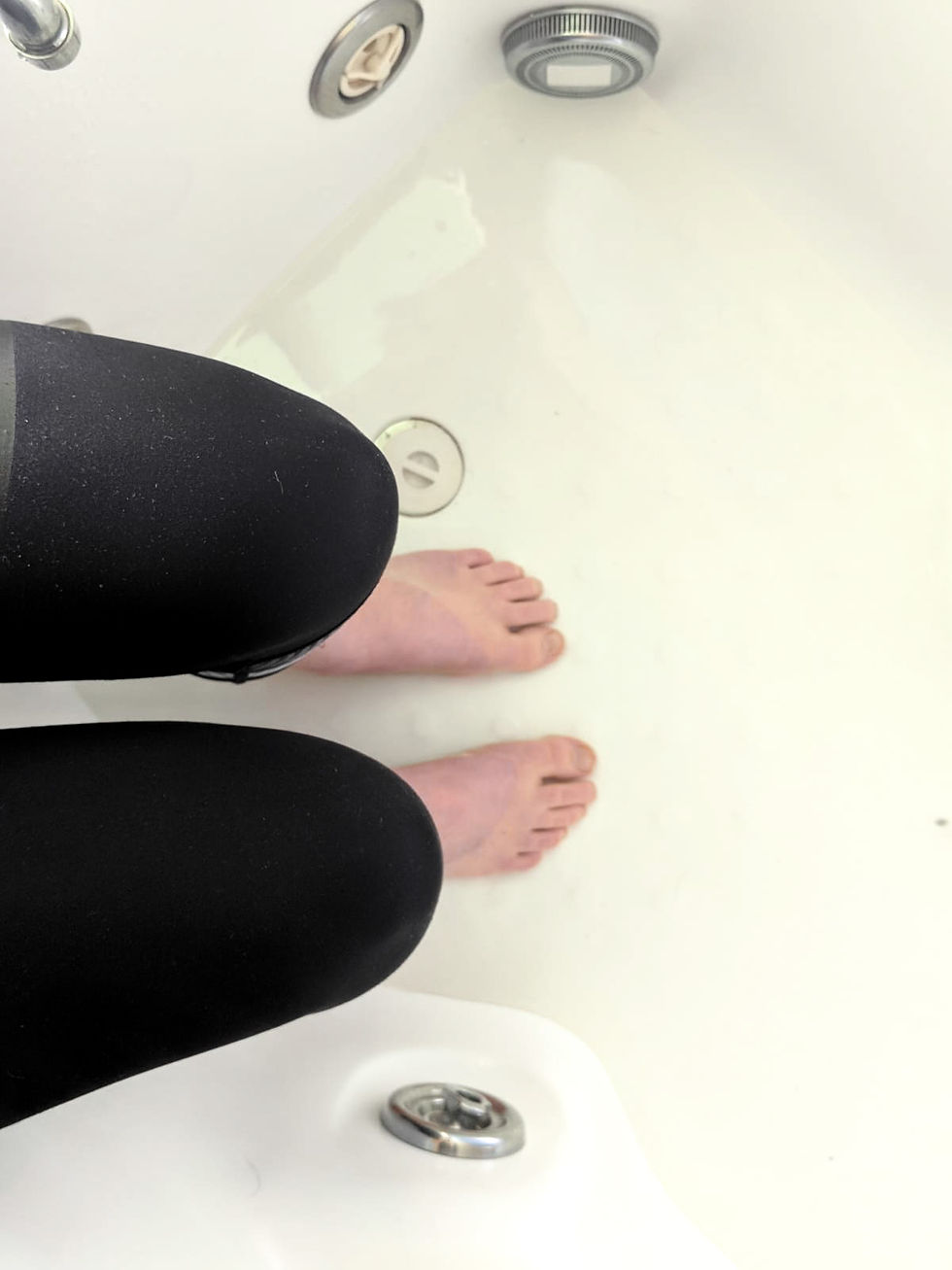 warm bath for your feet