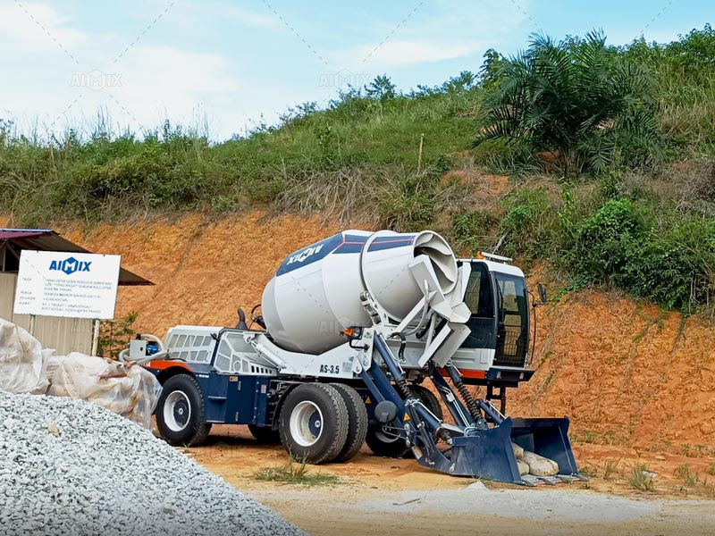 AS-3.5 Aimix Mobile Concrete Mixer in Malaysia