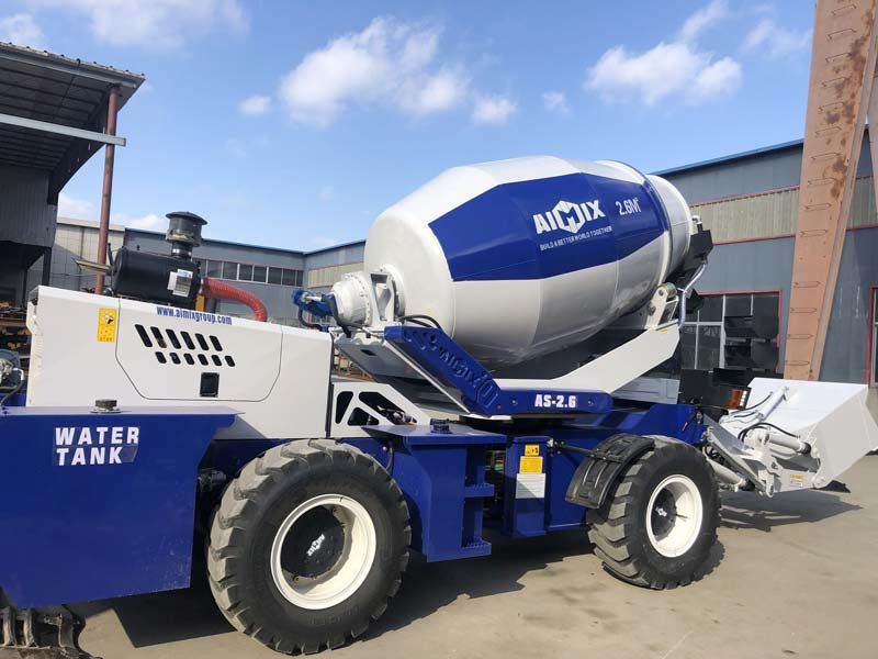 AS-2.6 small concrete mixer in Philippines