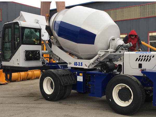 AIMIX AS3.5 Self Loading Mixer to Nigeria