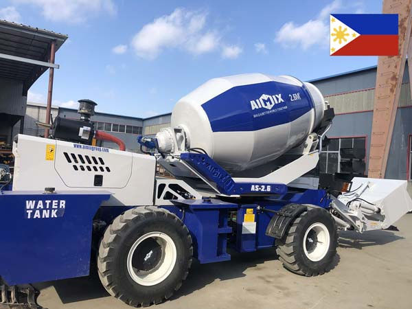 AS-2.6 Self-loading Mixer to Philippines