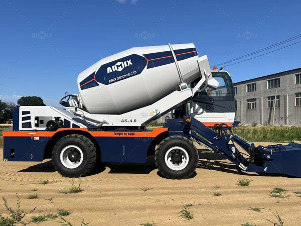 AS-4.0 mobile concrete mixer